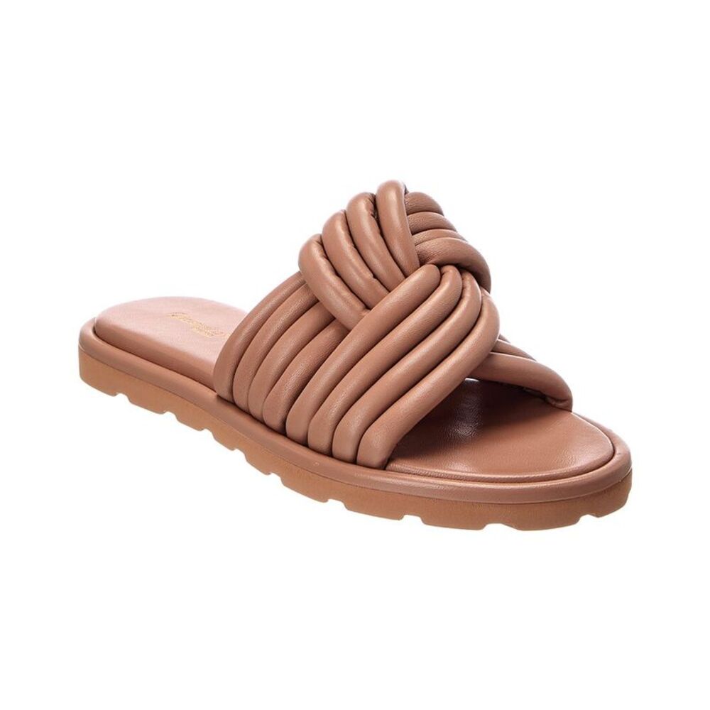 Gianvito Rossi Leather Sandal, Pink